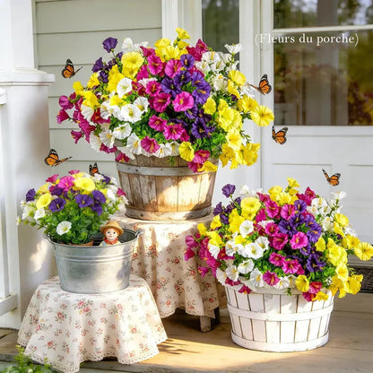 🍁💖🔥Dernier jour : 60 % de réduction🔥 Fleurs de pétunias artificielles résistantes aux UV 2026