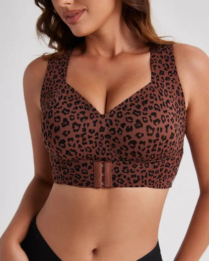 Vnproo®🍁💖Soutien-Gorge De Posture Sans Armatures À Fermeture Avant Et Dos Croisé