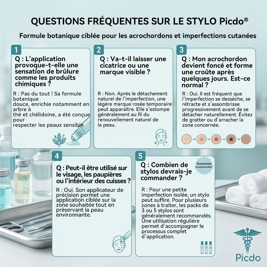 Boutique officielle de la marque 𝐏i𝐜𝐝o® 🍉💖7 Jours Effaceur de taches et d’excroissances cutanées(Zéro douleur, zéro cicatrice – Roller)