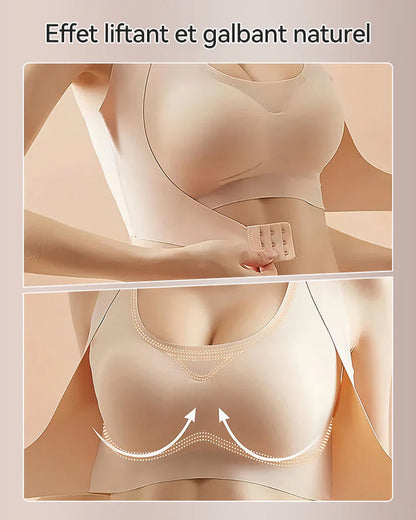 Vnproo®🍁💖Soutien-Gorge De Posture Sans Armatures À Fermeture Avant Et Dos Croisé