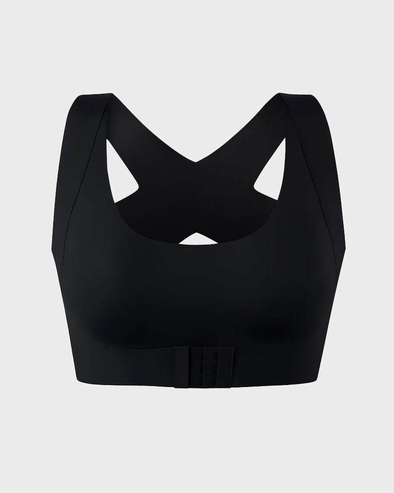 Vnproo®🍁💖Soutien-Gorge De Posture Sans Armatures À Fermeture Avant Et Dos Croisé