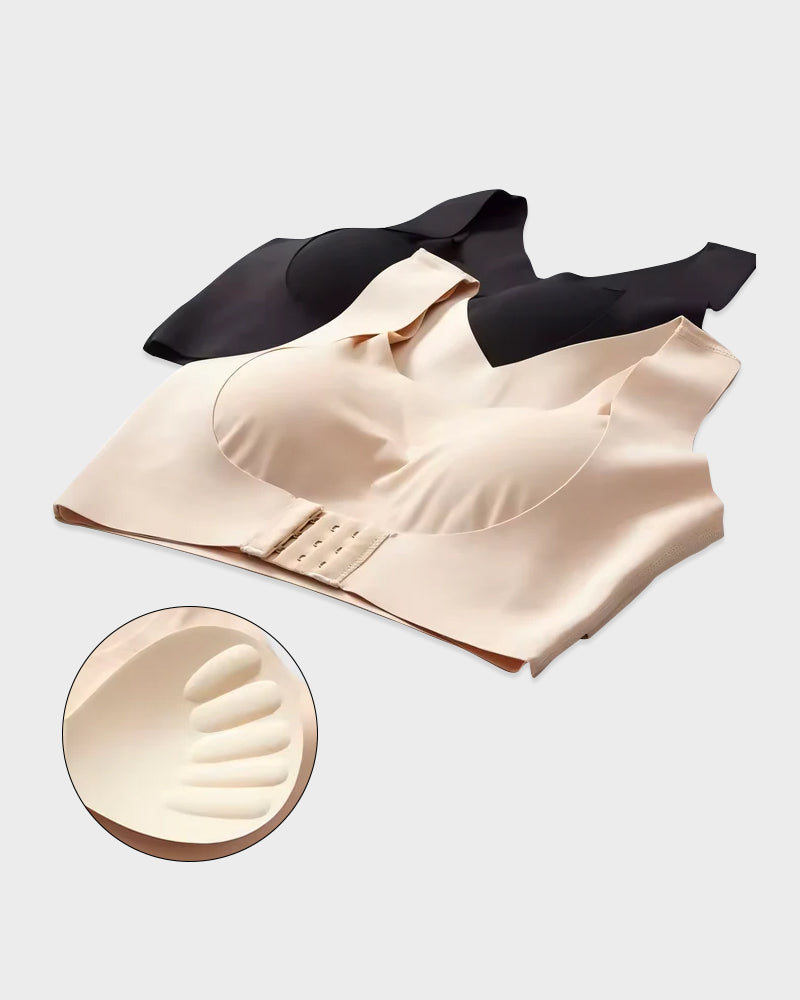 Vnproo®🍁💖Soutien-Gorge De Posture Sans Armatures À Fermeture Avant Et Dos Croisé