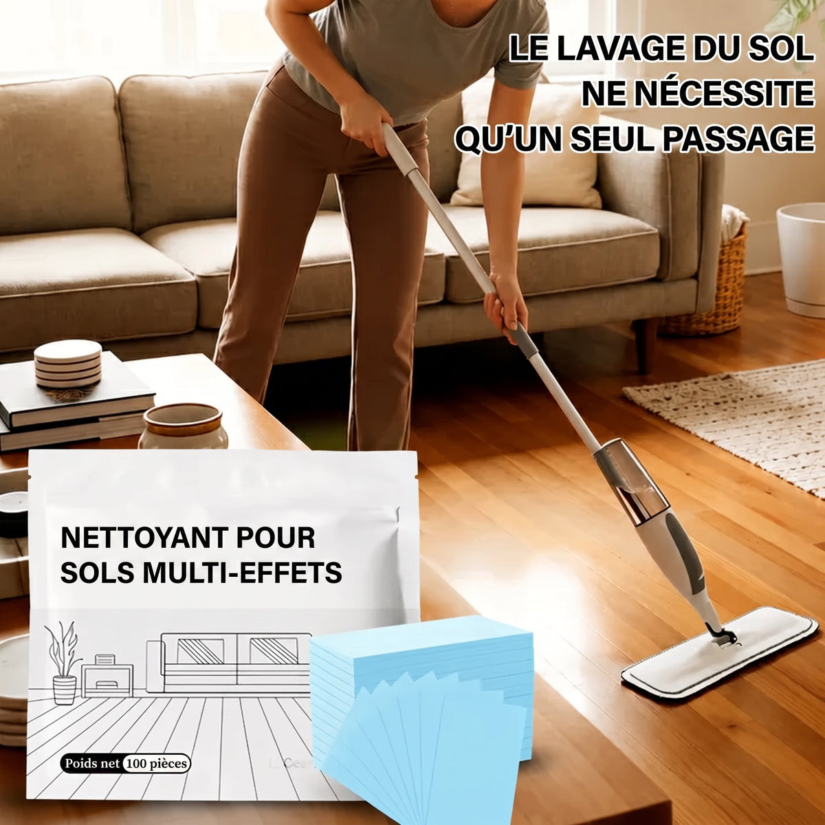 Dernier jour : 80 % de réduction🍁💖SVOZK® Nettoyant antibactérien multi-surfaces pour parquet, carrelage et stratifié